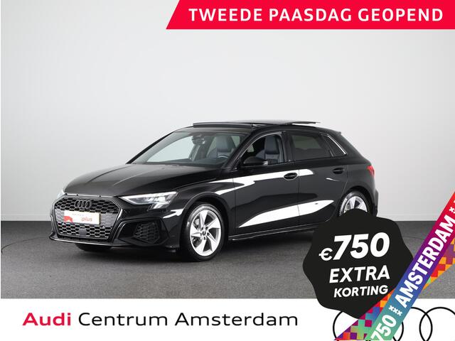Audi A3 SPORTBACK 35 TFSI S edition 150 pk S-tronic | Verlengde garantie | Navigatie | Panoramadak | Parkeersensoren achter | Adaptieve cruise control |