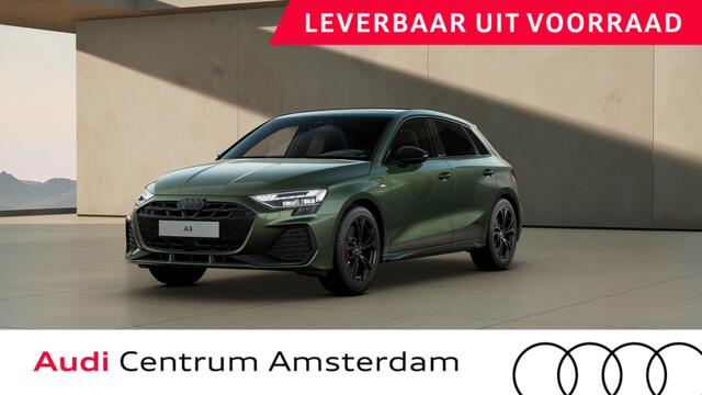 Audi A3 SPORTBACK S edition Competition 45 TFSI e 180 kW / 245 PK Sp panoramadak, SONOS soundsysteem, comfortsleutel, LM 18" %-Y dubbelspaak, assistentiepakket Driving en Parking