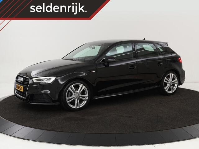 Audi A3 SPORTBACK 1.0 TFSI Sport S Line Edition | Trekhaak | Half leder | Sportstoelen | Full LED | Navigatie | Climate control | Cruise control