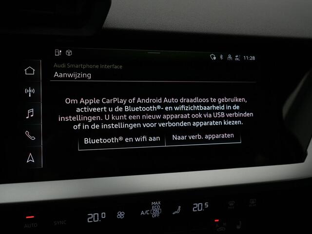 Audi A3 SPORTBACK Advanced edition 40 TFSI e 204 pk S-tronic | Navigatie | Stoelverwarming | Keyless Entry | Parkeersensoren achter