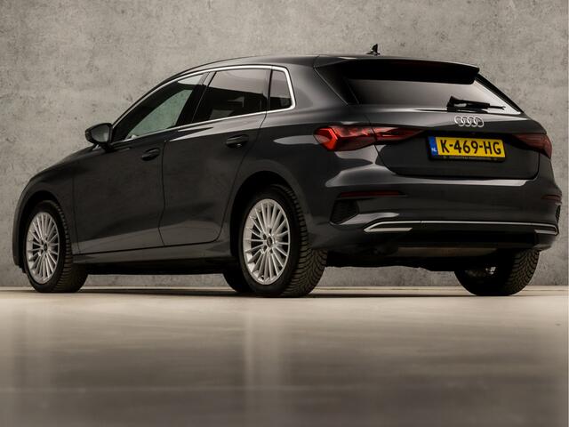Audi A3 SPORTBACK 30 TFSI Business Sportline Automaat (APPLE CARPLAY, GROOT NAVI, CAMERA, ADAPTIVE CRUISE, SPORTSTOELEN, GETINT GLAS, MATRIX LED, NIEUWE APK, NIEUWSTAAT)