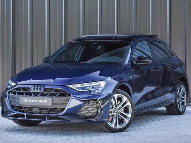 Audi A3 SPORTBACK 45 TFSI e S EDITION COMPETITION | PANORAMADAK | S-SEATS | ADAPTIVE CRUISE | SONOS SOUND | CAMERA | BLACK-OPTIC | AMBIANCE INTERIEUR