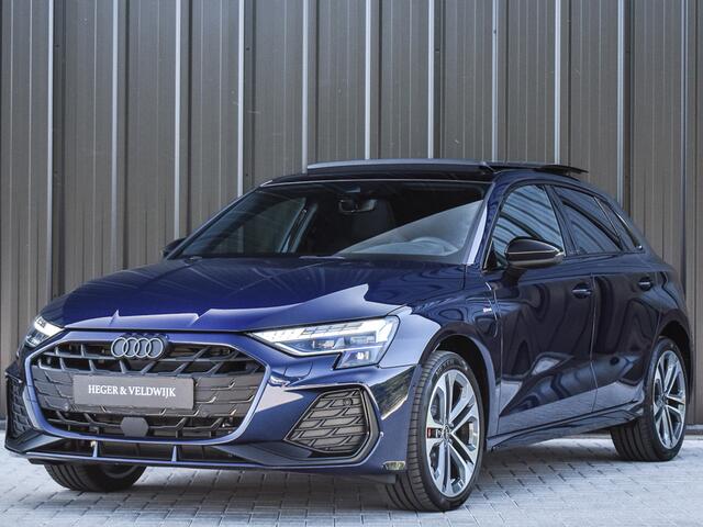 Audi A3 SPORTBACK 45 TFSI e S EDITION COMPETITION | PANORAMADAK | S-SEATS | ADAPTIVE CRUISE | SONOS SOUND | CAMERA | BLACK-OPTIC | AMBIANCE INTERIEUR