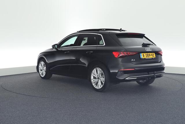 Audi A3 SPORTBACK 35 TFSI 150pk S-Tronic Business edition Trekhaak Panoramadak Virtual Cockpit Sportstoelen Navigatie