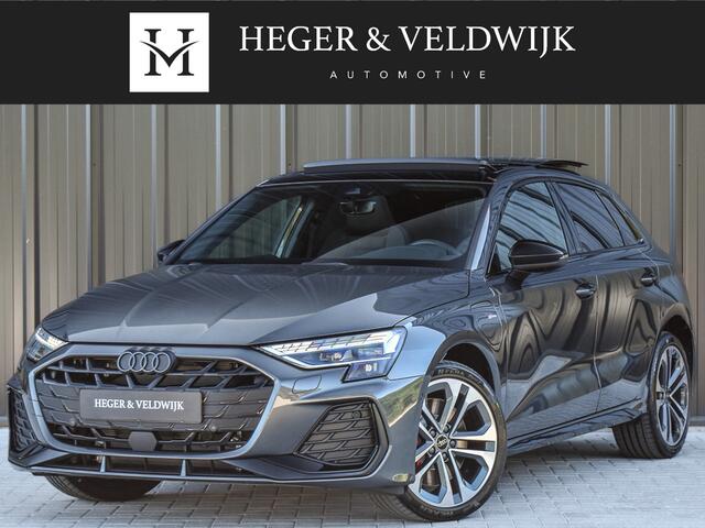 Audi A3 SPORTBACK 45 TFSI e S EDITION COMPETITION | PANORAMADAK | S-SEATS | ADAPTIVE CRUISE | SONOS SOUND | CAMERA | BLACK-OPTIC | AMBIANCE INTERIEUR