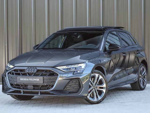 Audi A3 SPORTBACK 45 TFSI e S EDITION COMPETITION | PANORAMADAK | S-SEATS | ADAPTIVE CRUISE | SONOS SOUND | CAMERA | BLACK-OPTIC | AMBIANCE INTERIEUR