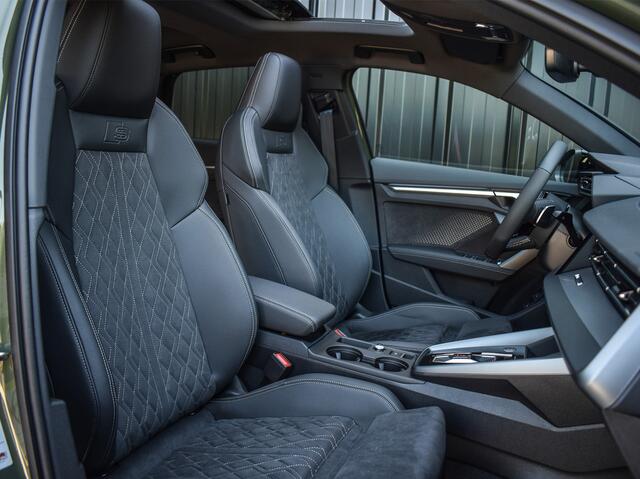 Audi A3 SPORTBACK 45 TFSI e S EDITION COMPETITION | PANORAMADAK | S-SEATS | ADAPTIVE CRUISE | SONOS SOUND | CAMERA | BLACK-OPTIC | AMBIANCE INTERIEUR