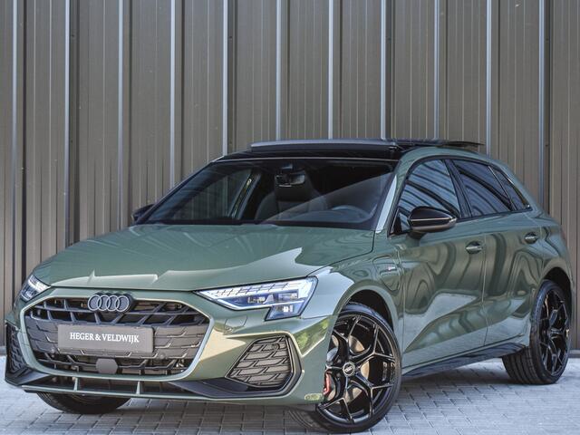 Audi A3 SPORTBACK 45 TFSI e S EDITION COMPETITION | PANORAMADAK | S-SEATS | ADAPTIVE CRUISE | SONOS SOUND | CAMERA | BLACK-OPTIC | AMBIANCE INTERIEUR