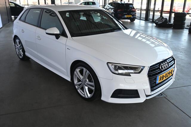 Audi A3 SPORTBACK 1.0 TFSI Sport S-Line Clima Cruise Control Navigatie LED Rijklaarprijs Inruil Mogelijk!
