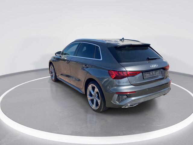 Audi A3 SPORTBACK 40 TFSIe S-line 150 kW/204PK 6-versn. S-tronic · Bang&Olufson Audio · Camera + Parkeersensoren · Memory Seats · Fabrieksgarantie t/m 09-03-2026