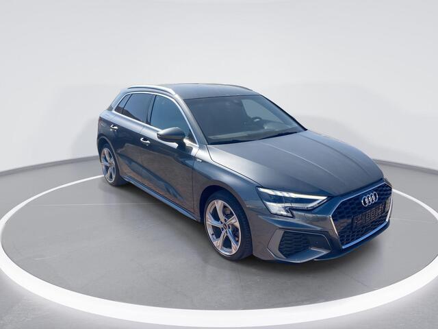 Audi A3 SPORTBACK 40 TFSIe S-line 150 kW/204PK 6-versn. S-tronic · Bang&Olufson Audio · Camera + Parkeersensoren · Memory Seats · Fabrieksgarantie t/m 09-03-2026