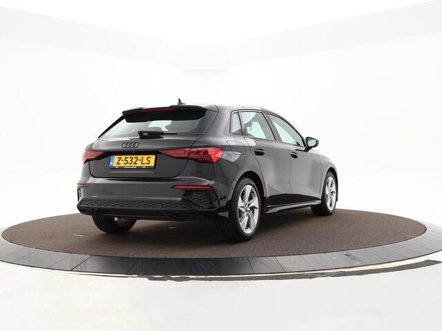 Audi A3 SPORTBACK 30 Tfsi 110pk S-tronic S edition · ACC · Camera · P-Sensoren · Park Assist · Smartphone Interface · Navi · Zwart Optiek · 17'' Inch · Garantie t/m 14-05-2028 of 100.000km