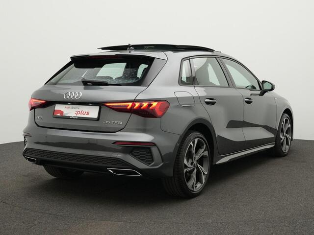 Audi A3 SPORTBACK S edition 35 TFSI 150 pk S-tronic | Pano | Matrix LED | Camera | Navi | Leder | 18 inch