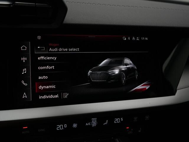 Audi A3 SPORTBACK 40 TFSI e S edition 204 pk S-tronic | Stoelverwarming | Standkachel | Sportstuur | Navi | 18 inch