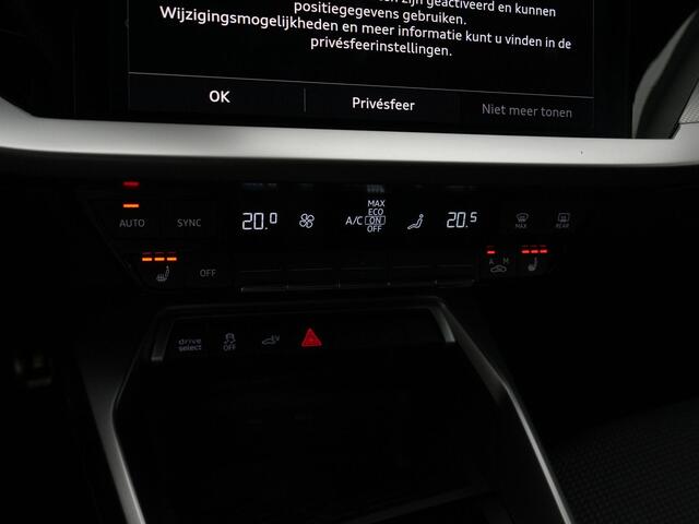 Audi A3 SPORTBACK 40 TFSI e S edition 204 pk S-tronic | Stoelverwarming | Standkachel | Sportstuur | Navi | 18 inch