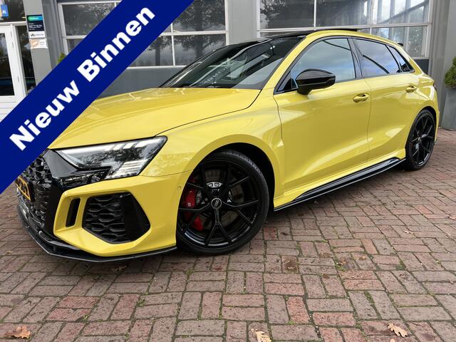 Audi A3 SPORTBACK 2.5 TFSI RS 3 quattro 400PK Verlengde fabrieksgarantie MAXTON, MATRIX, Apple Carplay, Lane Assist, Panoramada