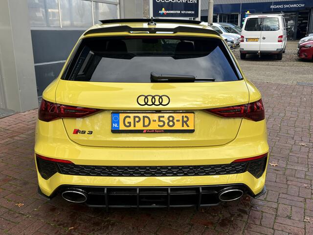 Audi A3 SPORTBACK 2.5 TFSI RS 3 quattro 400PK Verlengde fabrieksgarantie MAXTON, MATRIX, Apple Carplay, Lane Assist, Panoramada