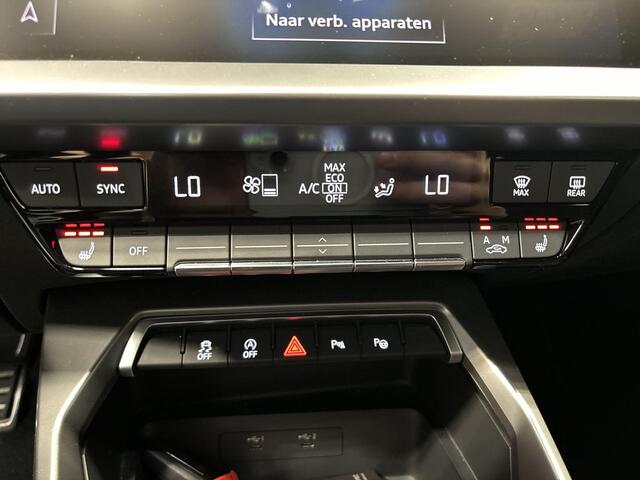 Audi A3 SPORTBACK 30 TFSI S edition · Apple/Android Car Play · Navi · Camera · P-Sensoren · Park Assist · 17'' Inch · Garantie t/m 18-10-2027 of 100.000km