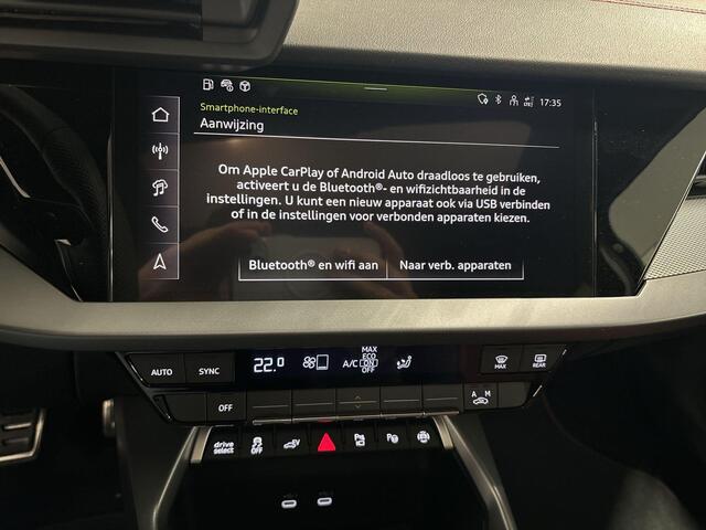 Audi A3 SPORTBACK 45 TFSIe 272pk S-Tronic S Edition Competition · Panoramadak · Camera · Keyless · Optiekpakket Zwart · Side Assist · 18"Velgen · Drive Select · Garantie t/m 16-04-2027