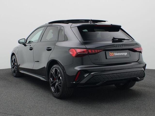 Audi A3 SPORTBACK 45 TFSI e S edition Competition 272PK S-tronic Led matrix, adaptive cruise, schuif-kanteldak, keyles, achteruitrijcamera, stoelverwarming voor, 18" lichtmetaal