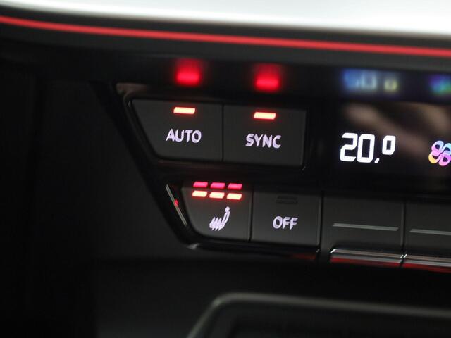 Audi A3 SPORTBACK 40 TFSIe 150kW/204PK Advanced · S-line Interieur · Navigatie · Stoelverwarming · Drive select · Leder/stof