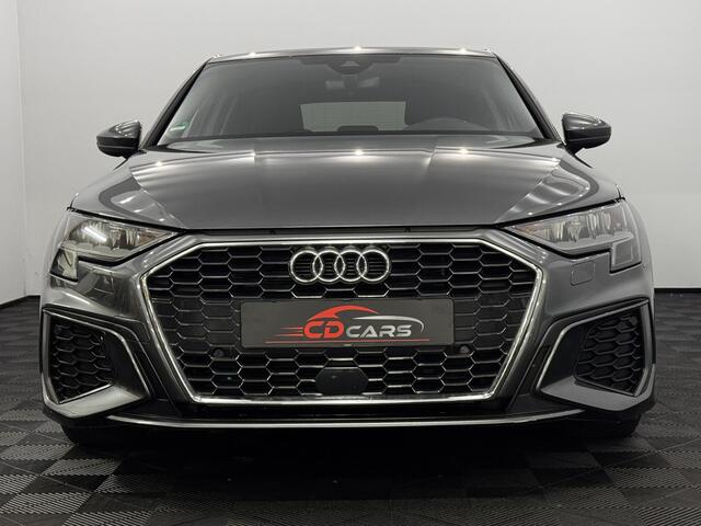 Audi A3 SPORTBACK 30 TFSI S-line Airco, Navi, Parkeersensoren, Virtual desk, Cruise control, Stoelverwarming, A start stop