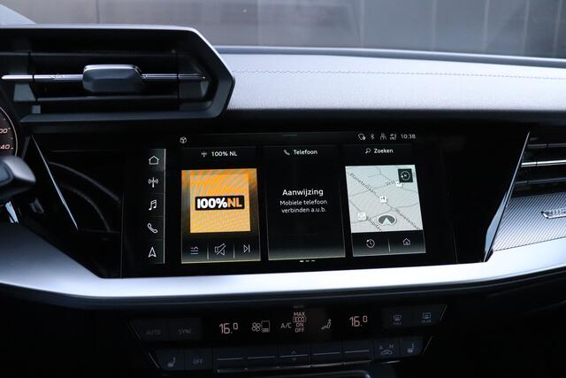 Audi A3 SPORTBACK 35 TFSI edition one | 3X S LINE | STOELVERW. | PDC | APPLE CARPLAY | CRUISE | NAVI |