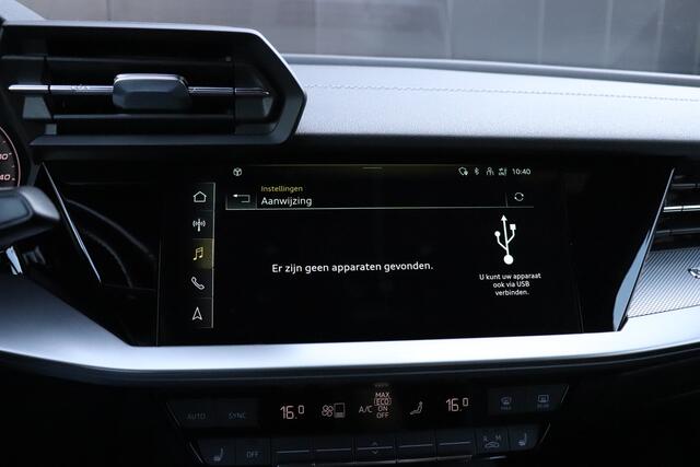 Audi A3 SPORTBACK 35 TFSI edition one | 3X S LINE | STOELVERW. | PDC | APPLE CARPLAY | CRUISE | NAVI |