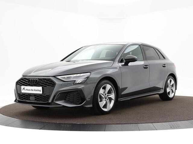 Audi A3 SPORTBACK 35 TFSI S edition · Apple/Android Car Play · Camera · P-Sensoren · Park Assist · Navi · Zwart Optiek Plus · 17'' Inch · Garantie t/m 30-05-2028 of 100.000km