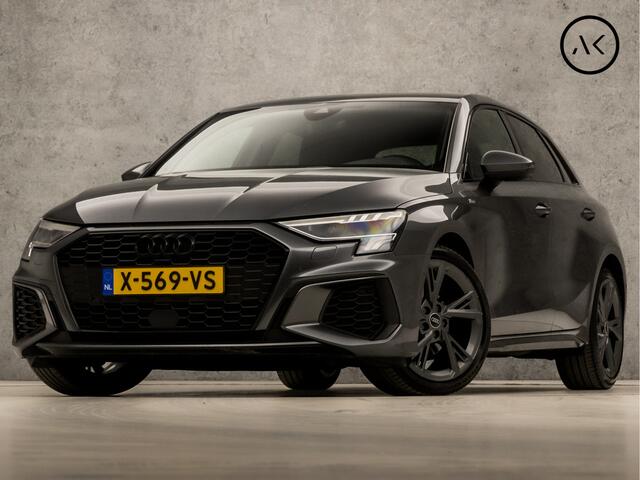 Audi A3 SPORTBACK 35 TDI S-Line Sport 150Pk Automaat (2X S-LINE, GROOT NAVI, CAMERA, ADAPTIVE CRUISE, STOELVERWARMING, SPORTSTOELEN, SFEERVERLICHTING, GETINT GLAS, MATRIX LED, NIEUWE APK, NIEUWSTAAT)