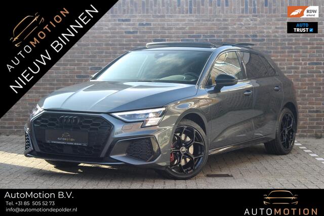 Audi A3 SPORTBACK 45 TFSI e S ed Comp. PANO | STLVW | PARKEERAS | MTX LED |