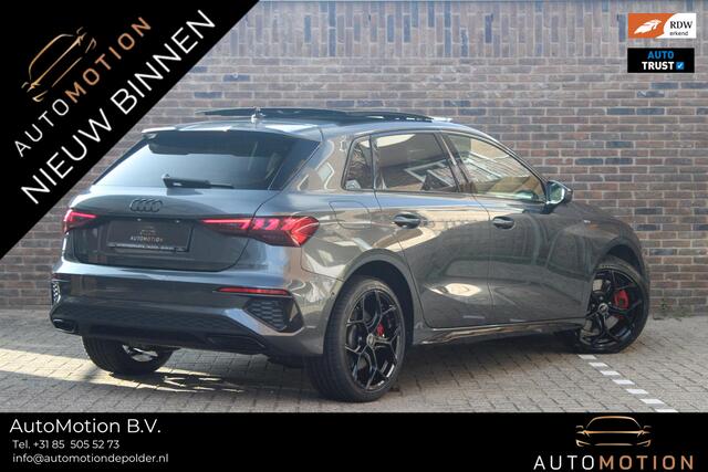 Audi A3 SPORTBACK 45 TFSI e S ed Comp. PANO | STLVW | PARKEERAS | MTX LED |