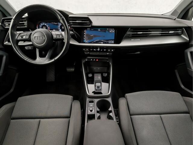 Audi A3 SPORTBACK 30 TFSI Sport Automaat (APPLE CARPLAY, GROOT NAVI, CLIMATE, GETINT GLAS, PARKEERSENSOREN, SPORTSTOELEN, LED KOPLAMPEN, LANE ASSIST, CRUISE, NIEUWSTAAT)