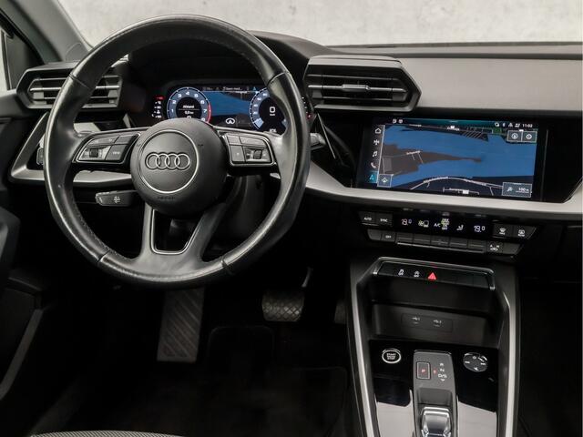 Audi A3 SPORTBACK 30 TFSI Sport Automaat (APPLE CARPLAY, GROOT NAVI, CLIMATE, GETINT GLAS, PARKEERSENSOREN, SPORTSTOELEN, LED KOPLAMPEN, LANE ASSIST, CRUISE, NIEUWSTAAT)