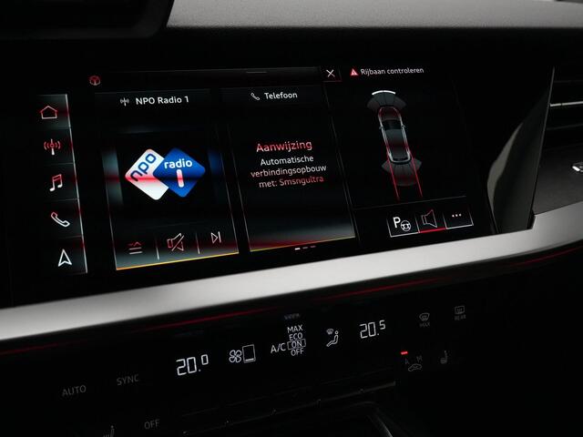 Audi A3 SPORTBACK 45 TFSI e 245 pk S-tronic S edition Competition / S-Line | Matrix LED | Bang & Olufsen | Optiekpakket zwart plus | Park Assist | Parkeersensoren voor/achter | Adaptive Cruise | 18 inch