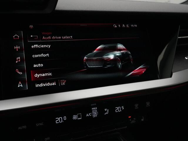 Audi A3 SPORTBACK 45 TFSI e 245 pk S-tronic S edition Competition / S-Line | Matrix LED | Bang & Olufsen | Optiekpakket zwart plus | Park Assist | Parkeersensoren voor/achter | Adaptive Cruise | 18 inch