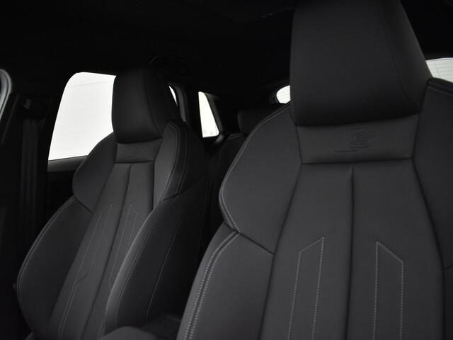 Audi A3 SPORTBACK Advanced edition 40 TFSI e 204 PK · Lederen bekleding · Comfortsleutel · 18" LM Velgen · Assist. Driving + Parking plus