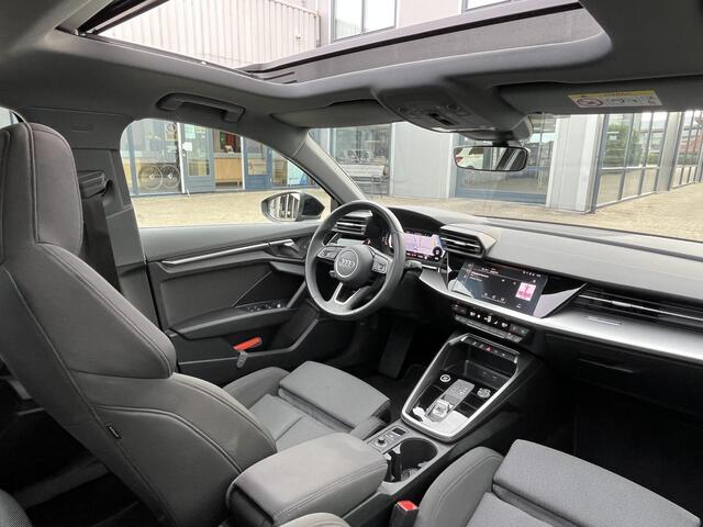 Audi A3 SPORTBACK 30 TFSI Advanced edition | NL Auto/2e Eig./Navi/Clima/Adapt.Cruise/Pano.Dak/Apple CarPlay-Android Auto/Sportstoelen
