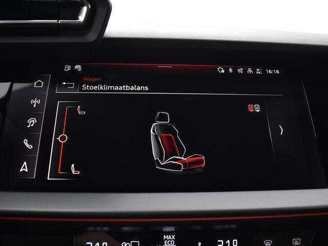 Audi A3 SPORTBACK Advanced edition 40 TFSI e 204 PK · Lederen bekleding · Comfortsleutel · 18" LM Velgen · Assist. Driving + Parking plus