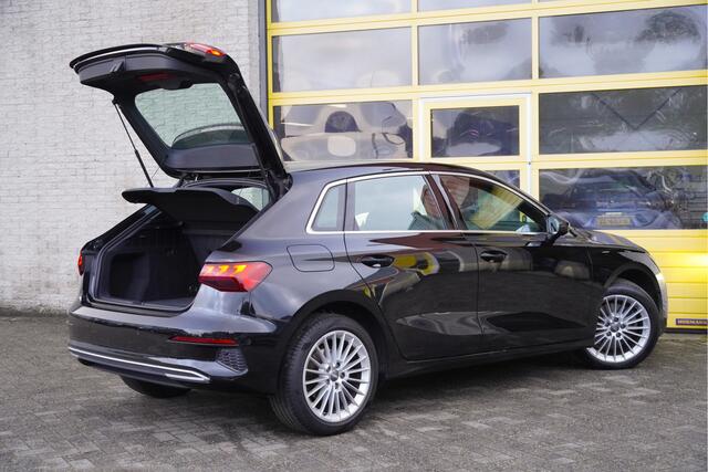 Audi A3 SPORTBACK 35 TFSI 150PK! Business Edition BJ2020 Lmv 17" | Led V+A | Pdc | Navi | Dynamische knipperlichten | App-Connect | Virtual cockpit | Climate control | Cruise control | Sportstoelen | Getint glas | Nw-model!