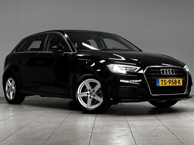 Audi A3 SPORTBACK 30 TFSI Pro Line/ Facelift/ Trekhaak/ Automaat/ Sportstuur/ LED Koplampen/ Navi/ Airco/ Cruise/ Elek. pakket/ Isofix/ Bluetooth/ Armsteun/ 16'' LMV/ PDC/ Chroom/ LED Dagrijverl.
