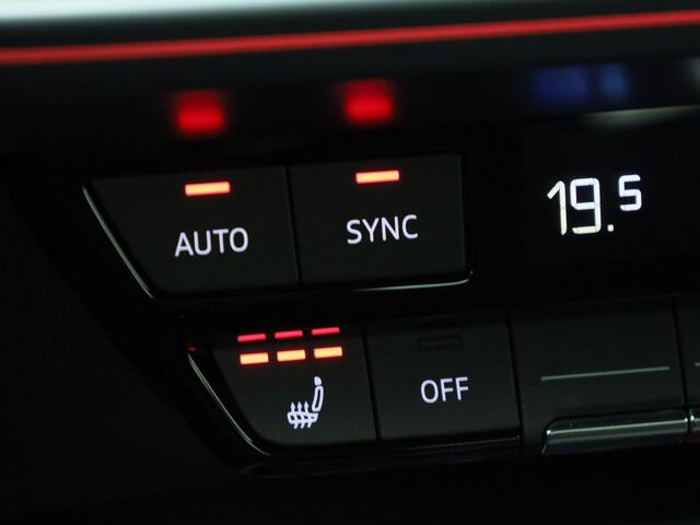 Audi A3 SPORTBACK 40 TFSI e 204pp Advanced edition · Elektrische stoelverstelling · Apple/Android Car Play · Navigatie · Camera + Parkeersensoren · Garantie tot maart 2030 of 100000km.