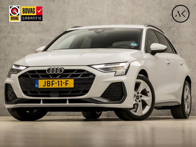 Audi A3 SPORTBACK 30 TFSI S-Line Sport Automaat (2X S-LINE, APPLE CARPLAY, HEAD-UP DISPLAY, SONOS AUDIO, GROOT NAVI, CAMERA, LEDEREN SPORTSTOELEN, STOELVERWARMING, ADAPTIVE CRUISE, SFEERVERLICHTING, KEYLESS, NIEUWSTAAT)
