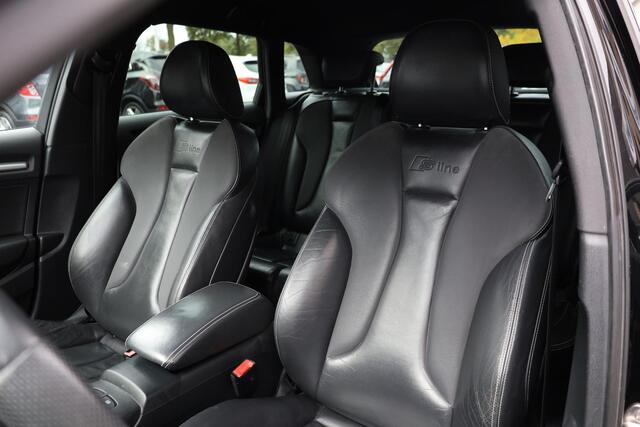 Audi A3 SPORTBACK 1.4 TFSI S-LINE Ambition Pro Line plus LEER ZWARTE-HEMEL SPORTSTUUR/STOELEN TREKHAAK-AFN STOELVERW. CRUISE CLIMA NAVI NAP 18''LMV