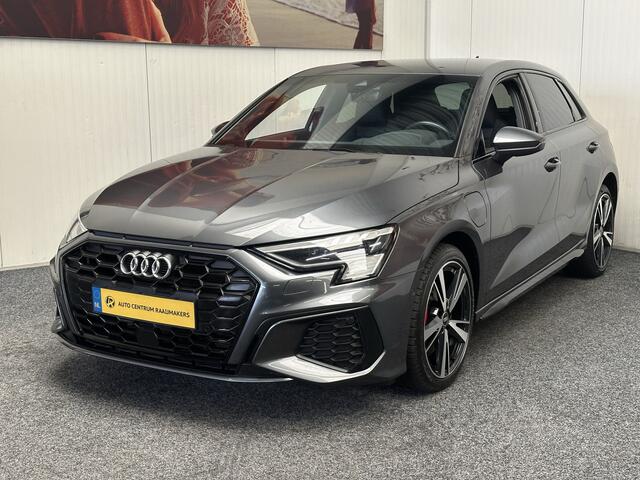 Audi A3 SPORTBACK 45 TFSI e EDITION S LINE PHEV NAVIGATIE LEDER/ALCANTARA CRUISE CONNTROL B&O DIGITAAL DASHBOARD APPLE CARPLAY/ANDROID RIJSTROOKSENSOREN ACHTERUITRIJCAMERA ZEER MOOI !! 3010