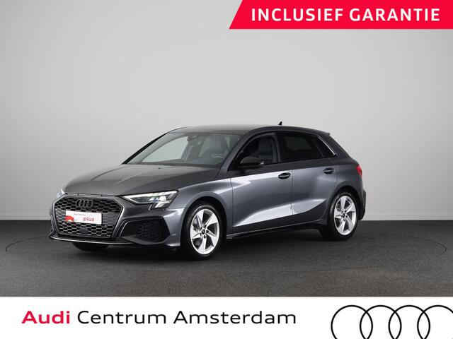 Audi A3 SPORTBACK 35 TFSI S edition 150 pk S-tronic | Verlengde garantie | Navigatie | Trekhaak (afneembaar) | Parkeersensoren achter | Adaptieve cruise control |