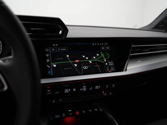 Audi A3 SPORTBACK 45 TFSI e 272 pk S-tronic S edition Competition / S-Line | Matrix LED | Head-up display | Sonos | Elektr. verstelbare stoel | Leder/alcantara