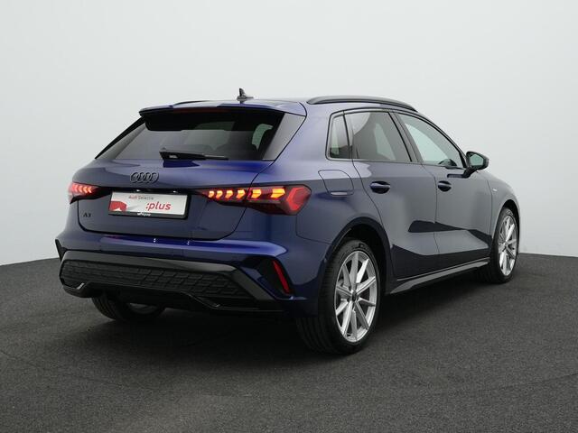 Audi A3 SPORTBACK 45 TFSI e 272 pk S-tronic S-Line | Head-up display | Matrix LED | Sonos | Elektr. verstelbare stoel | Achteruitrijcamera