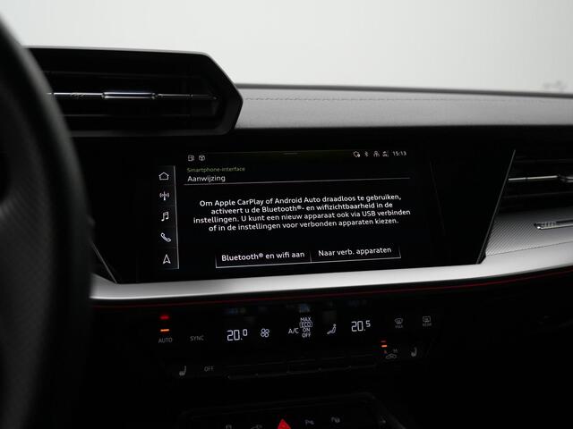 Audi A3 SPORTBACK 45 TFSI e 245 pk S-tronic S edition Competition / S-Line | Leder/alcantara | Bang & Olufsen | Achteruitrijcamera | Stoelverwarming