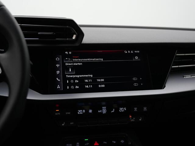 Audi A3 SPORTBACK 40 TFSI e 204 pk S-tronic Advanced edition | Navigatie | Stoelverwarming | Parkeersensoren voor/achter